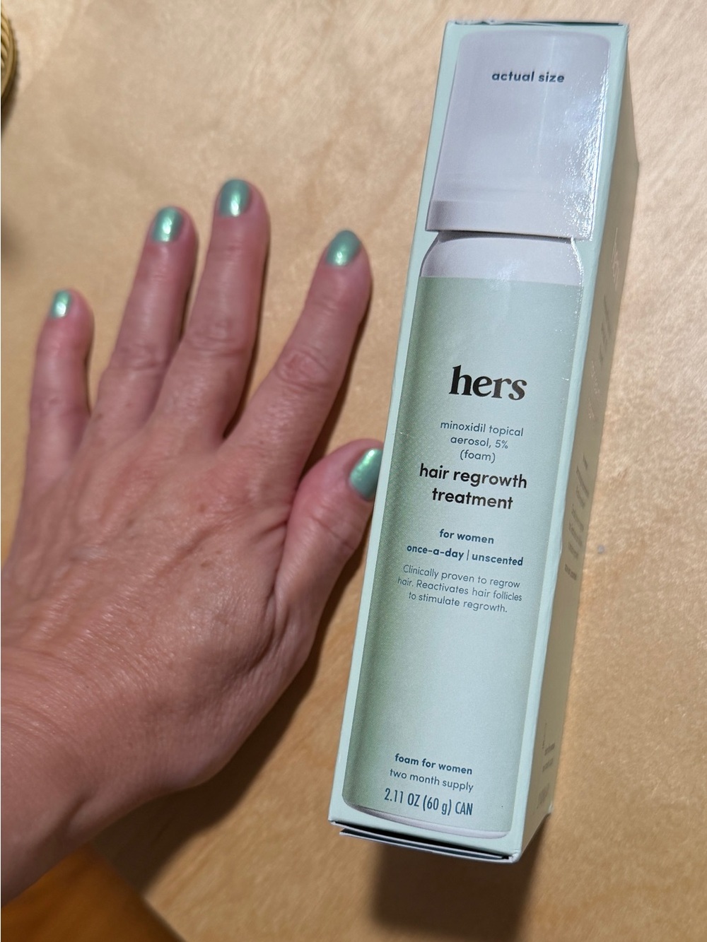 Hers Hair Regrowth Treatment Foam for Women —NEW! - Picture 6 of 6